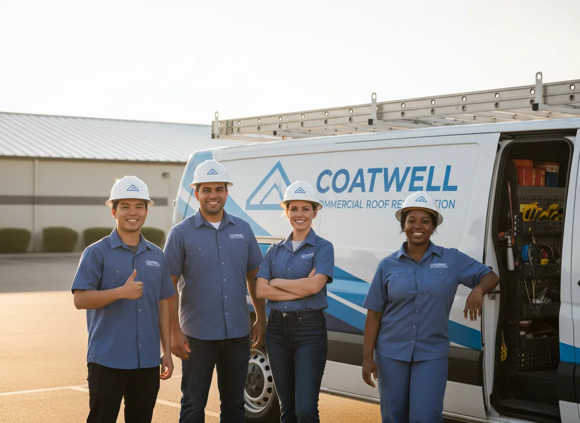 Commercial roof coating company in Kyle, TX
